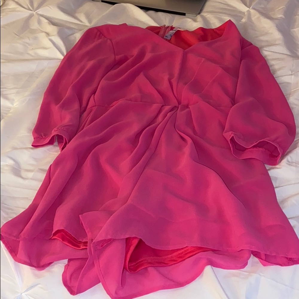 Pink romper